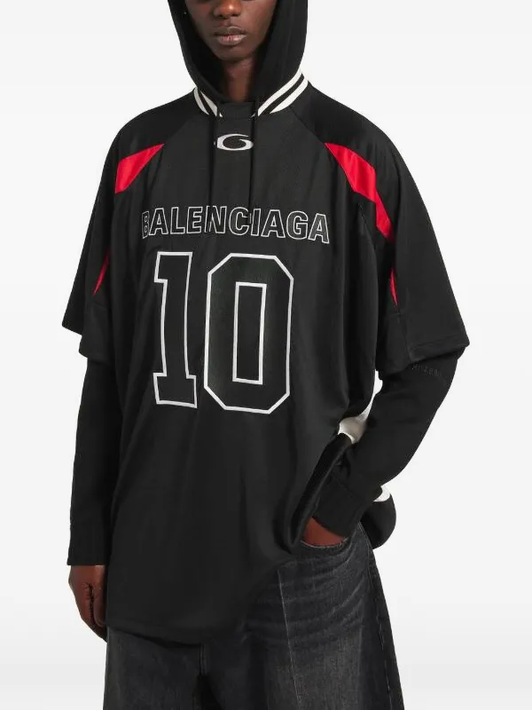 Balenciaga NBA Collaboration Oversized T-shirt | Black | FARFETCH