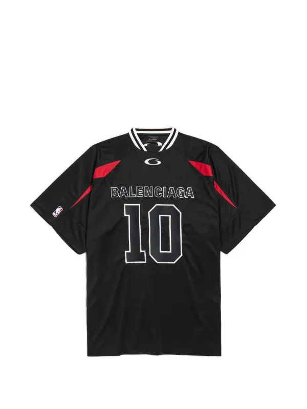 Balenciaga NBA Collaboration Oversized T-shirt in Black