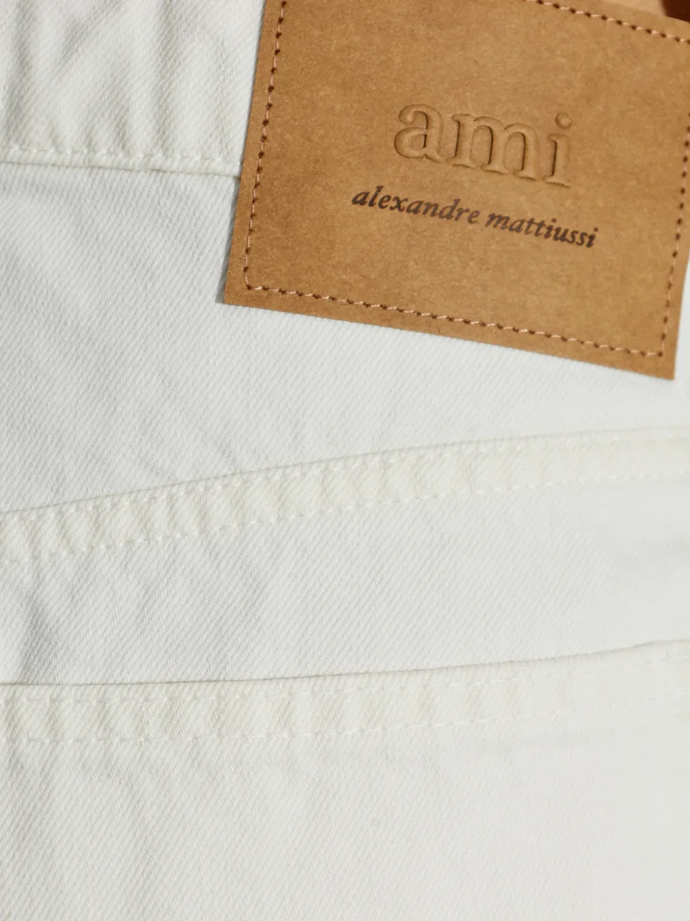 AMI Paris Straight jeans Wit