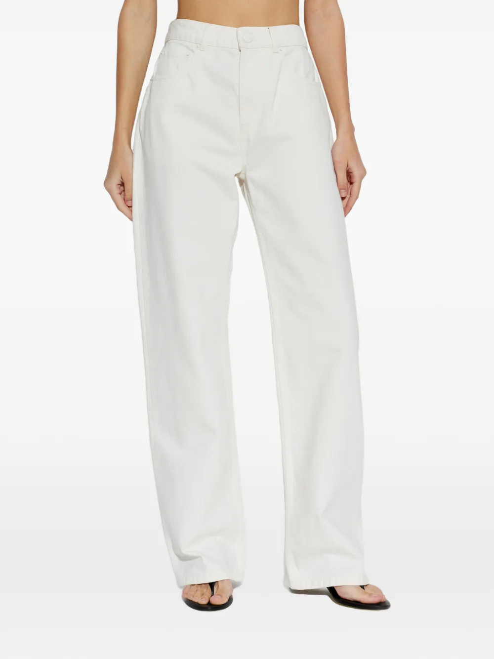 AMI Paris Straight jeans Wit
