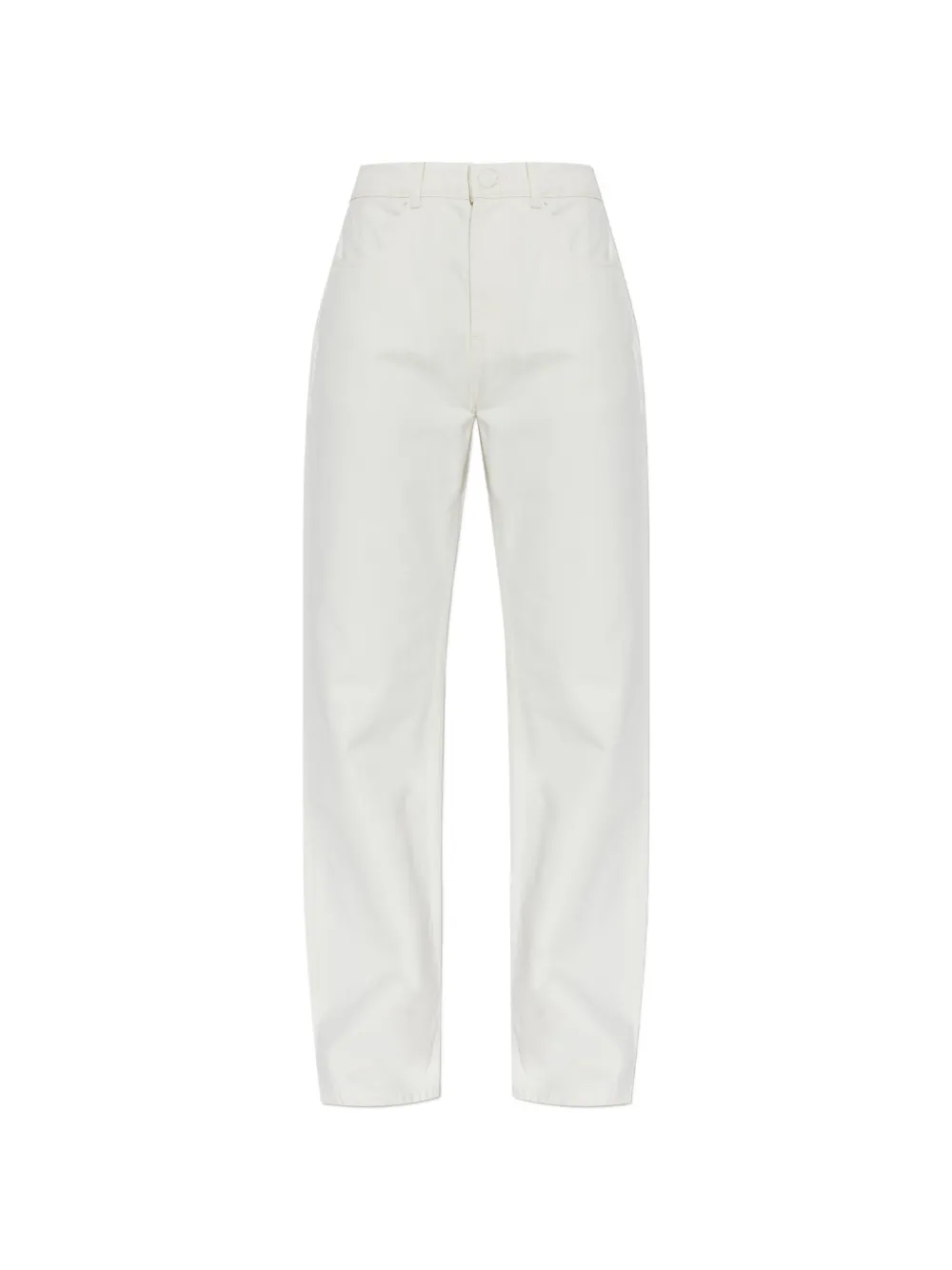 AMI Paris straight-leg denim jeans - Bianco
