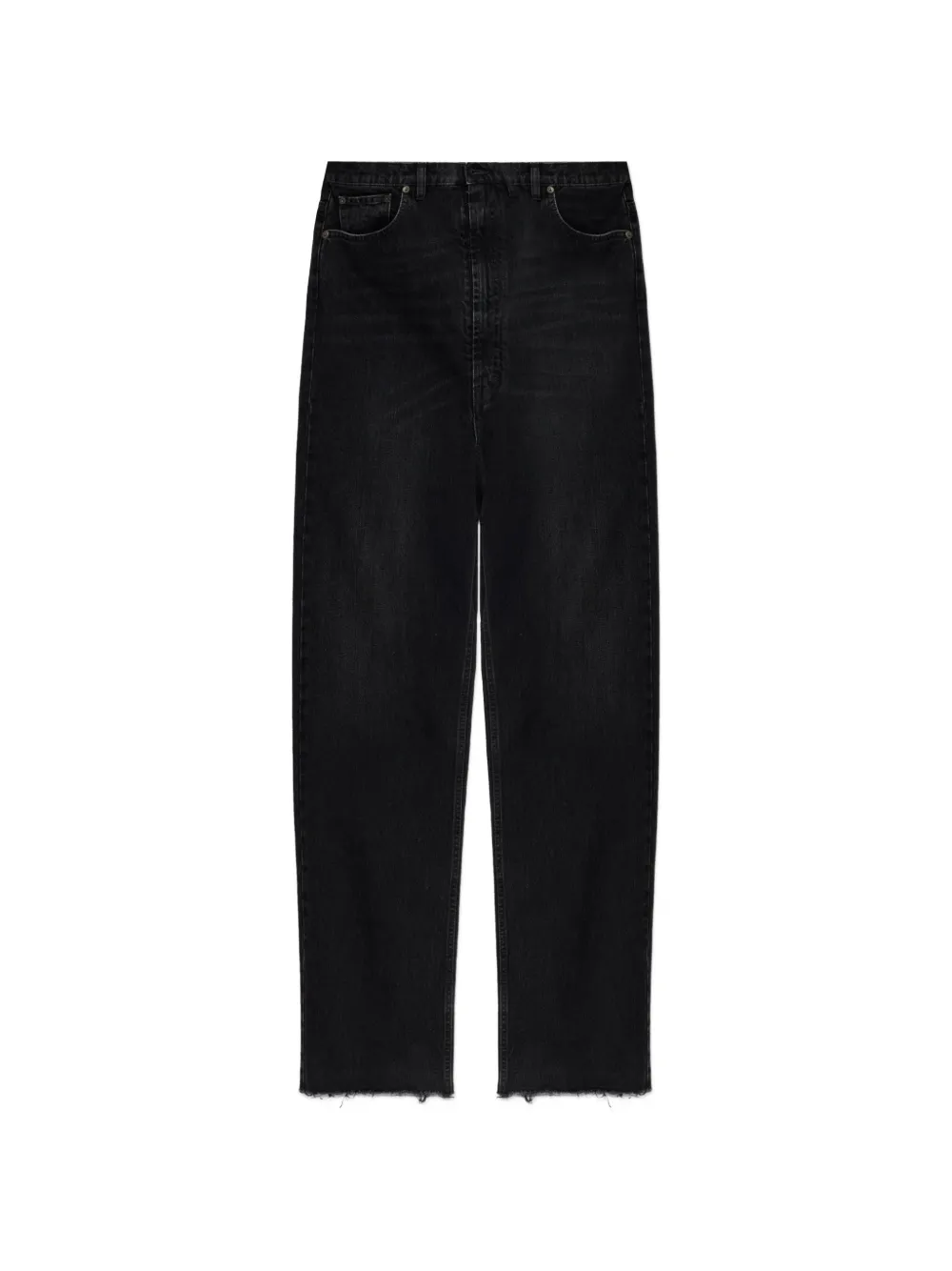 Maison Margiela raw-cut jeans - Nero