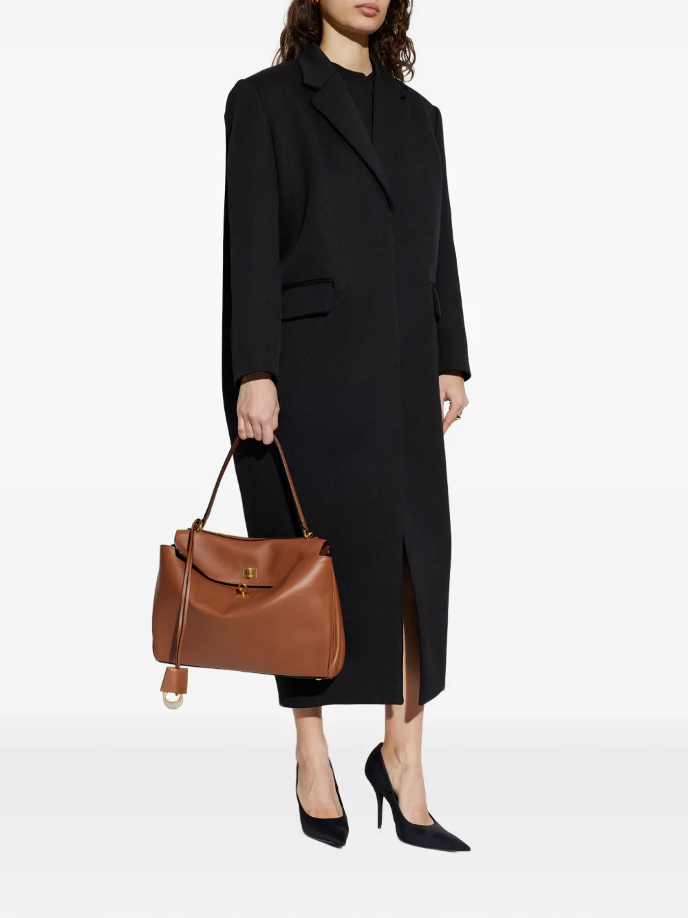 Balenciaga Lange jas Zwart