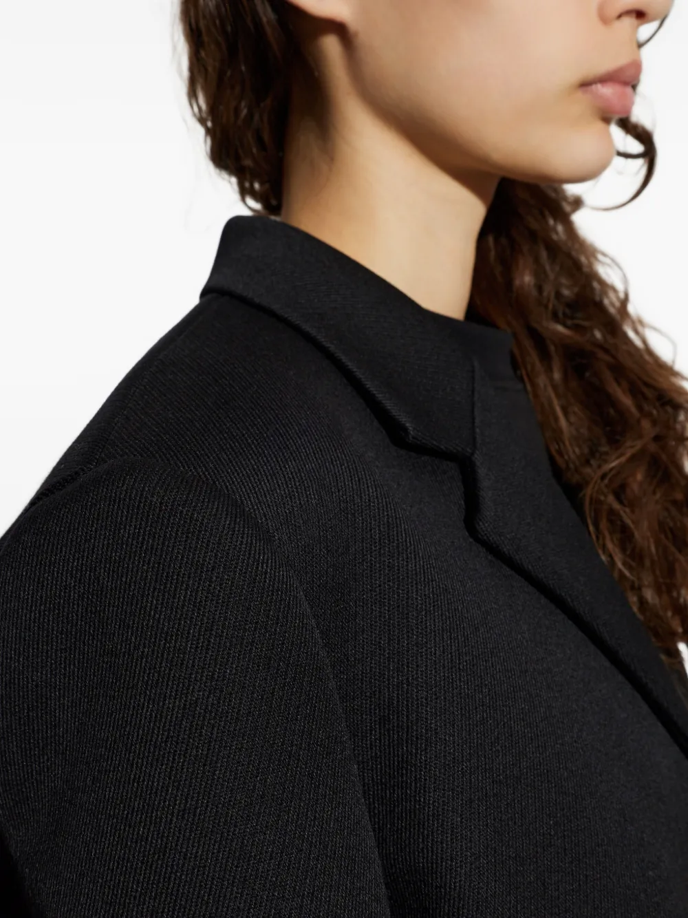 Balenciaga Lange jas Zwart