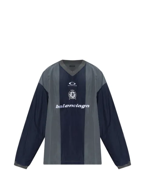 Balenciaga v-neck long sleeve T-shirt