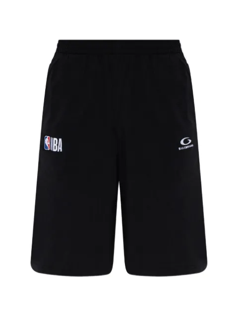 Balenciaga x NBA logo shorts