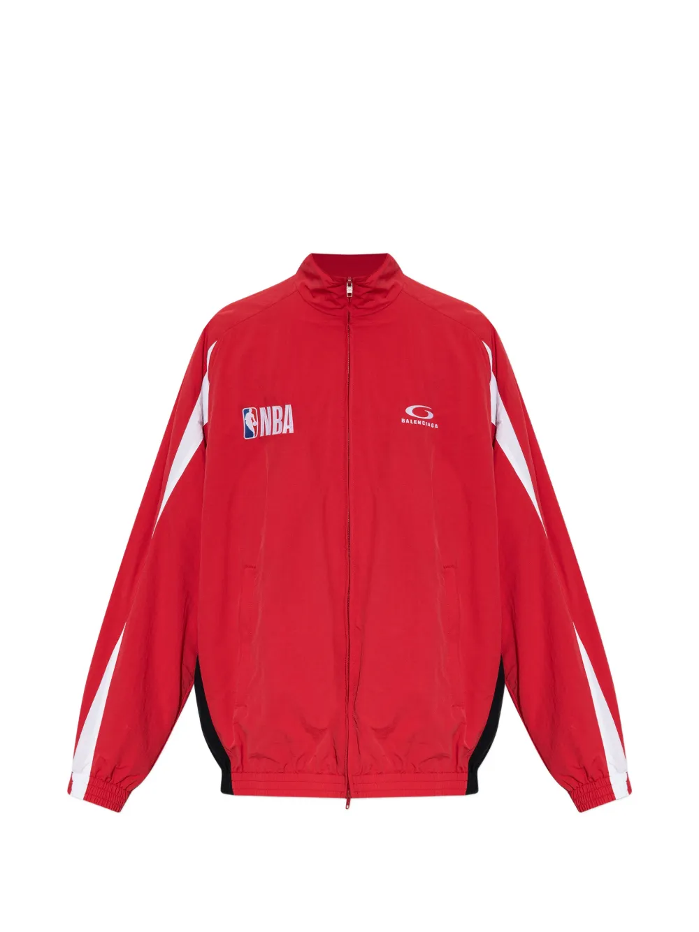 Balenciaga x NBA Jacke mit Reißverschluss - Rot
