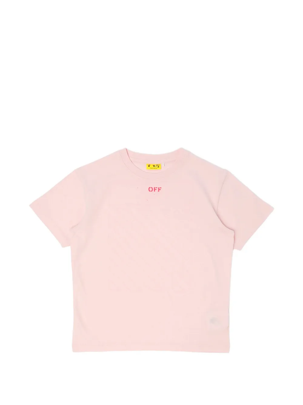 Off-White Kids Off Diag T-shirt - Rosa