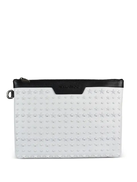 Jimmy Choo Derek star-studded clutch bag