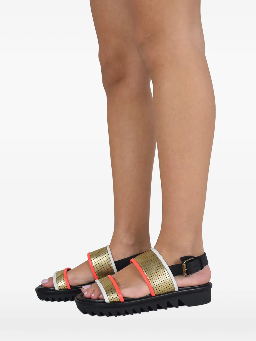 Giuseppe Zanotti Sandalen met gesp Zwart