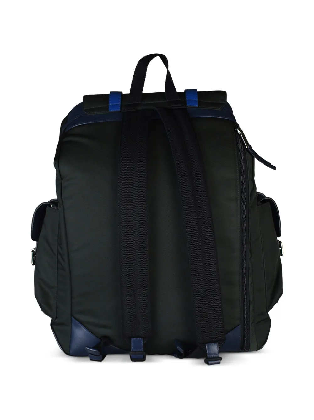 Jimmy Choo Wixon Logo Backpack in Green, view 2
