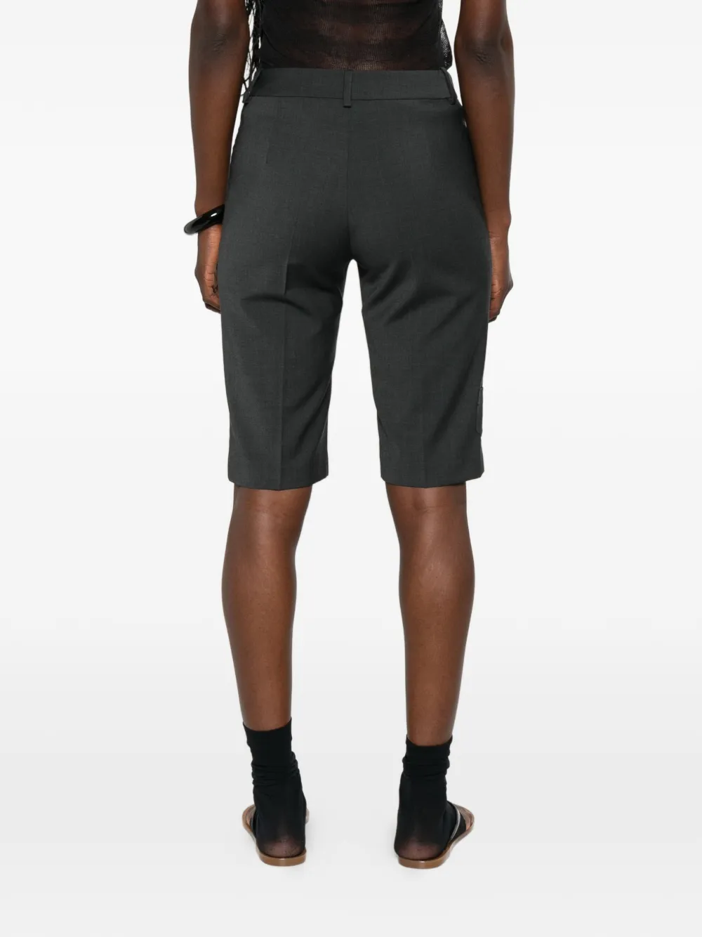 Paloma Wool Marisa getailleerde shorts met plooien Grijs
