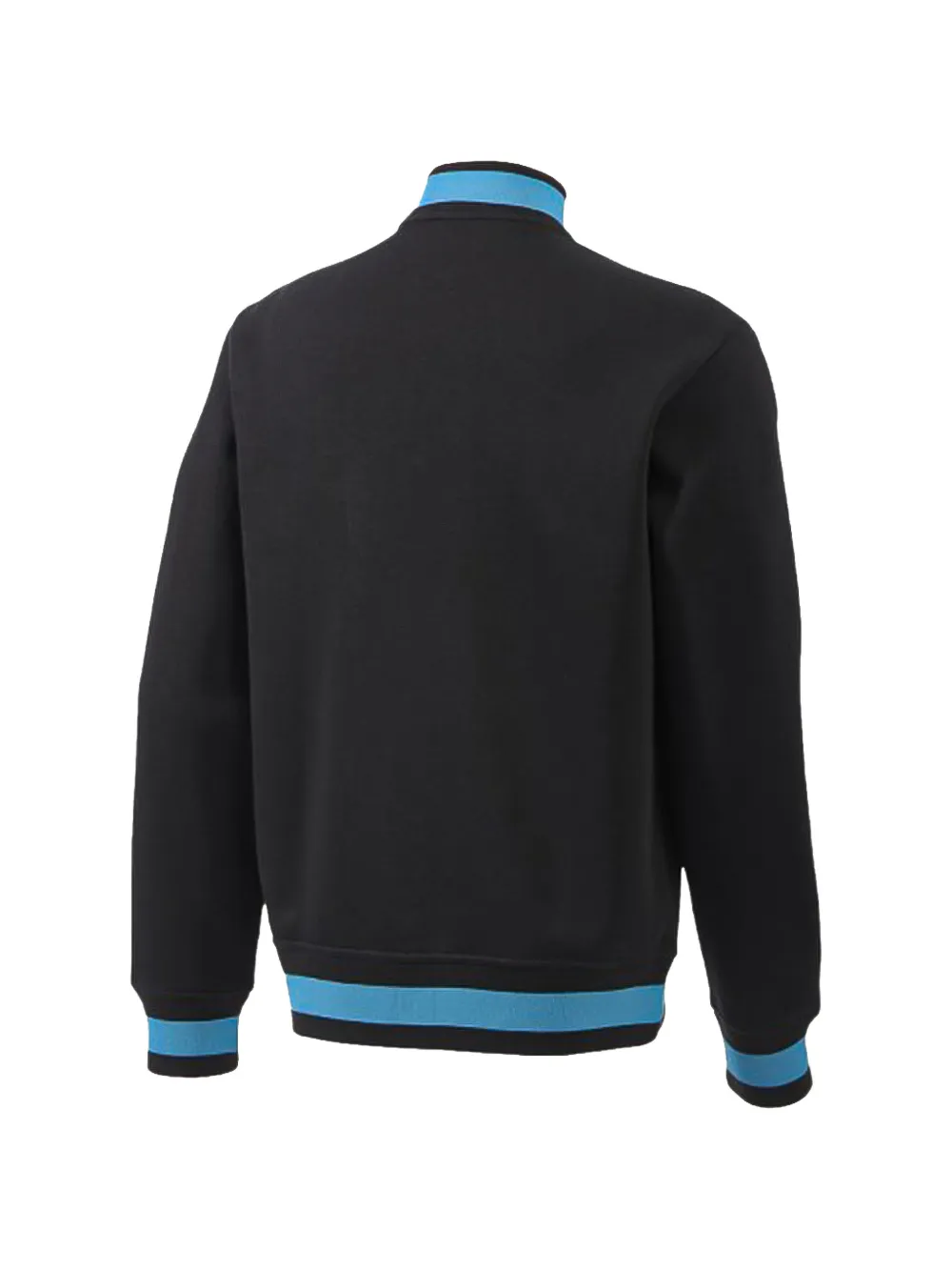 adidas fleece varsity jacket Zwart