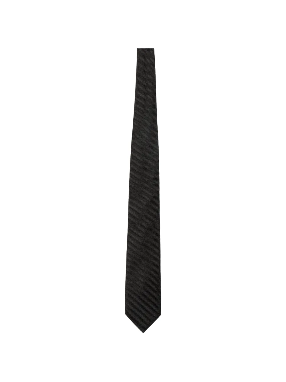TOM FORD basketweave tie - Schwarz