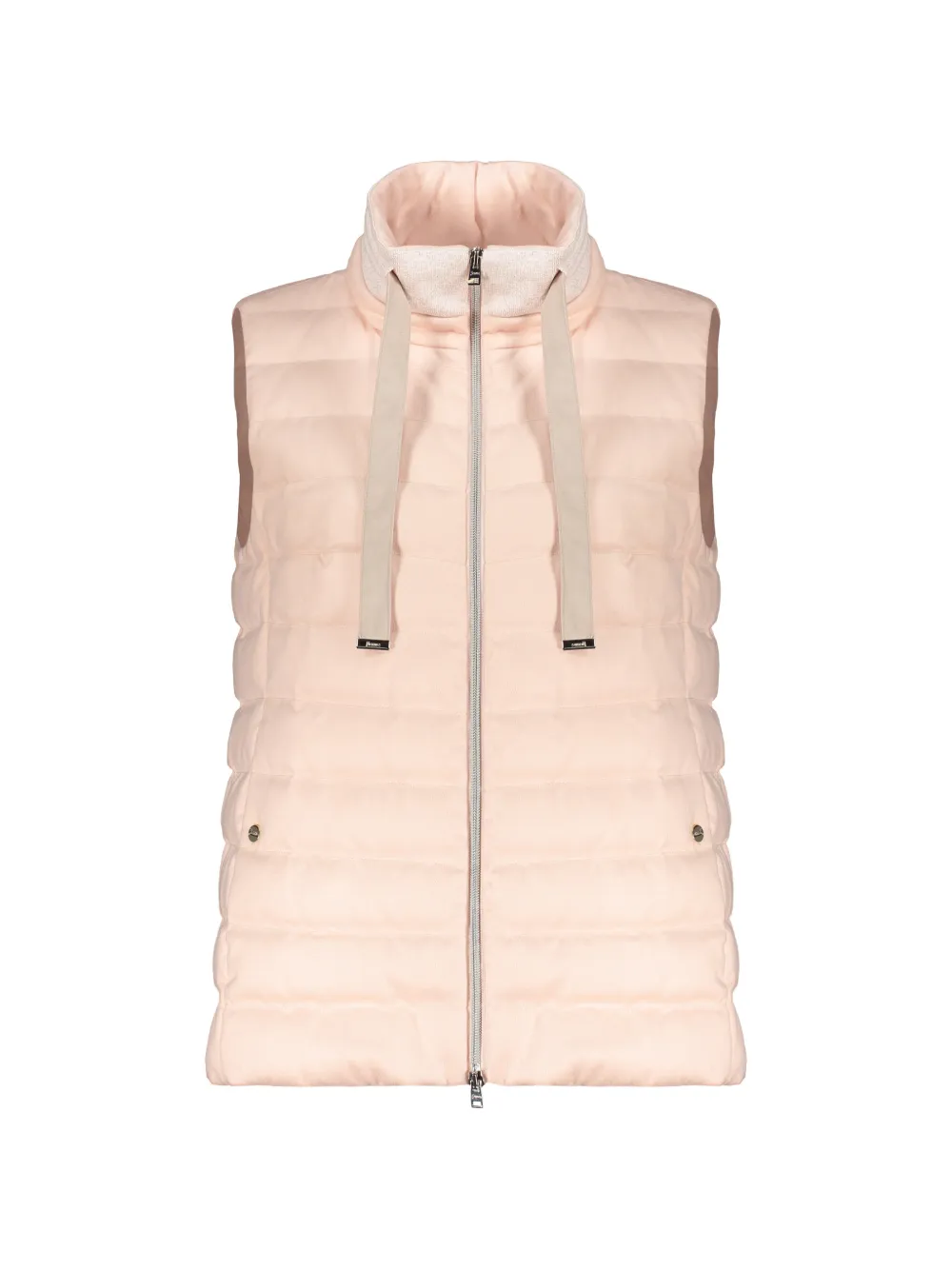 Herno hooded padded gilet - Rosa