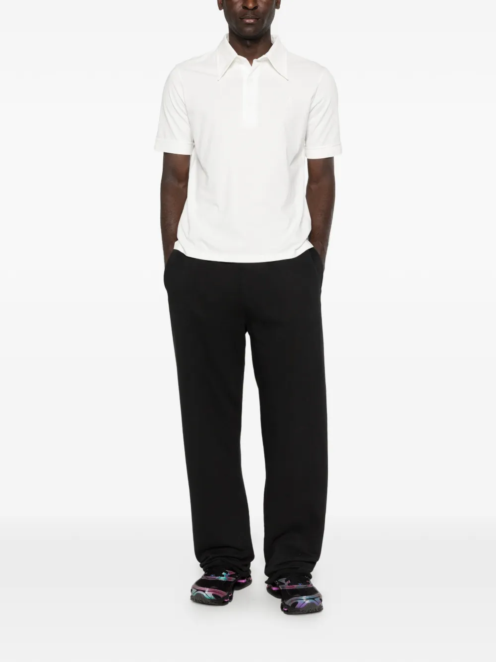 MM6 Maison Margiela Poloshirt met korte mouwen Wit