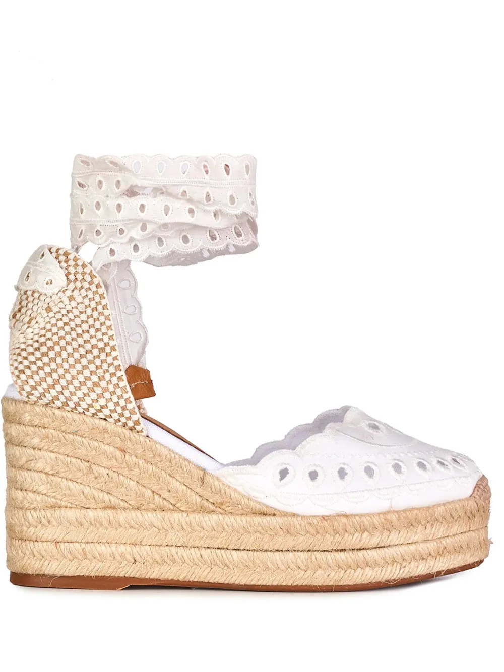 Charo Ruiz Ibiza Sealace espadrilles - White
