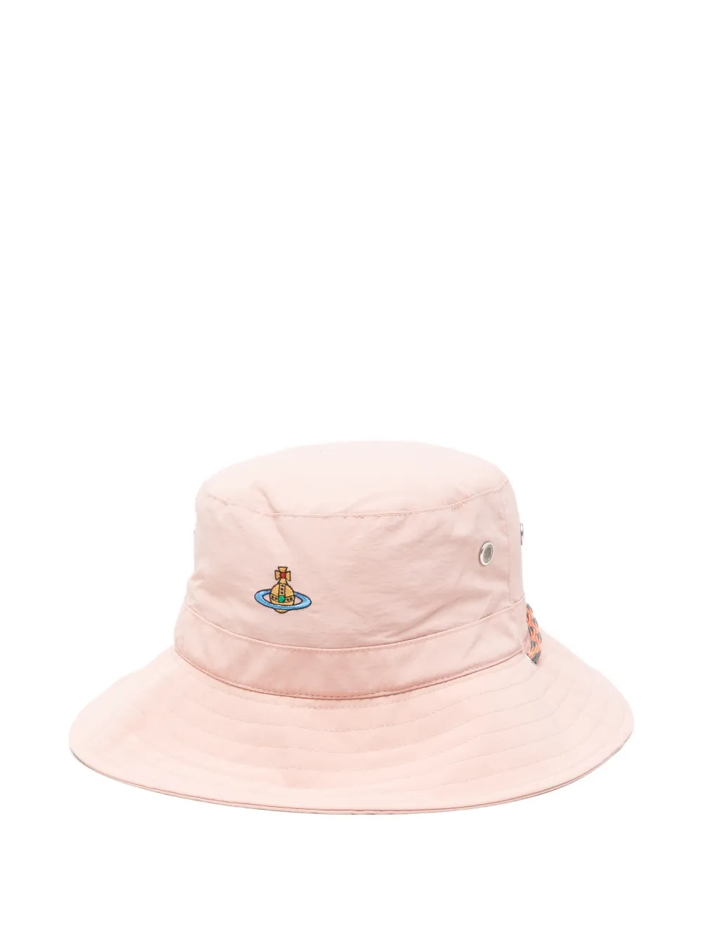 Vivienne Westwood Orb-embroidered adventure hat - Rosa
