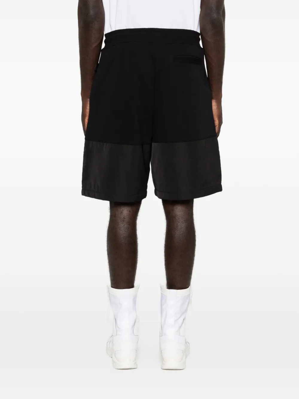 GCDS Shorts met logodetail Zwart