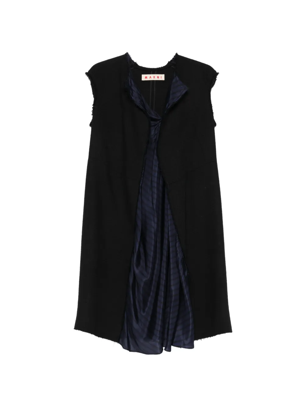 Marni Pre-Owned 2000s sleeveless midi dress - Nero