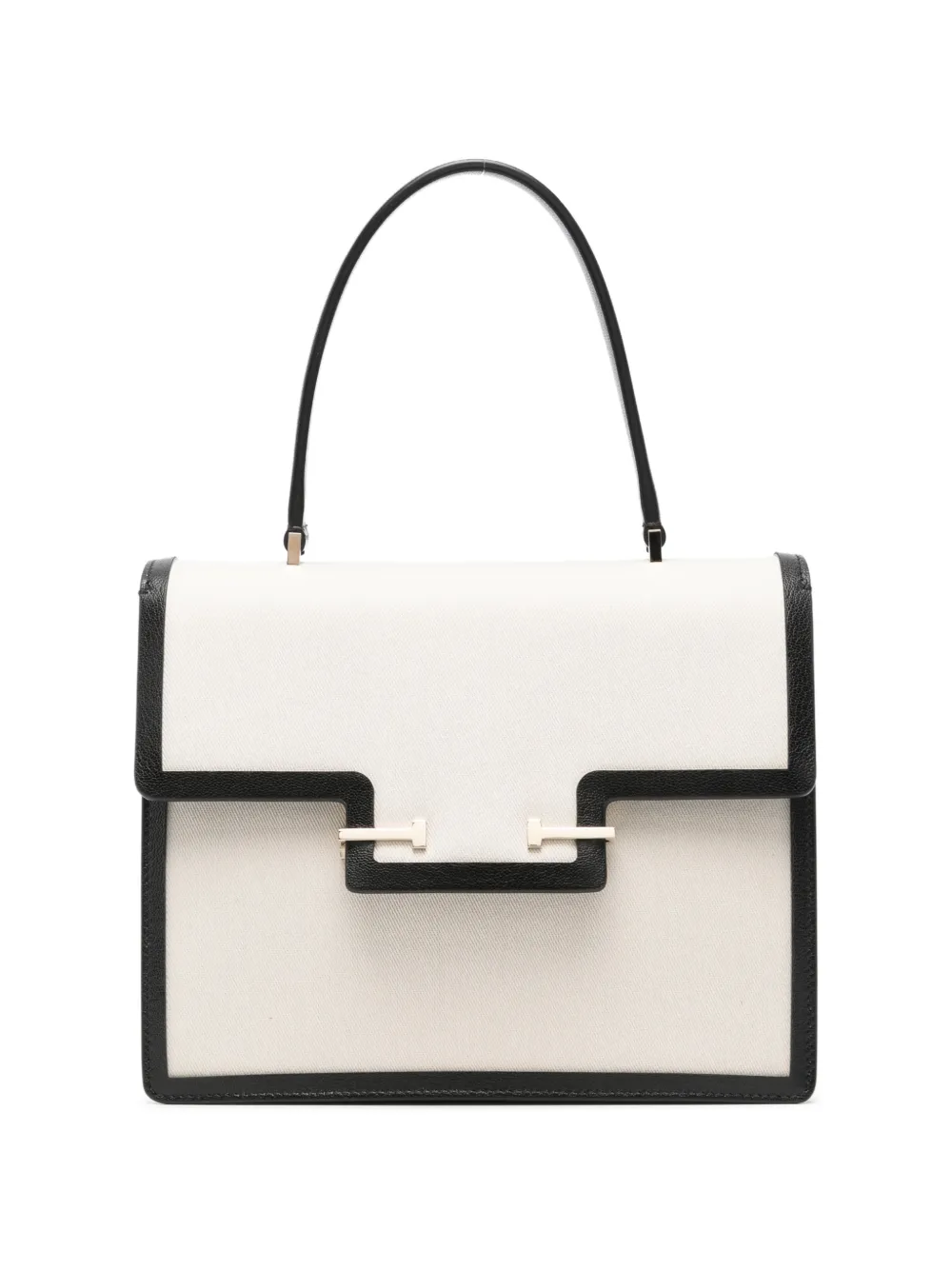 TOM FORD small Aube contrast-trim tote bag - Toni neutri