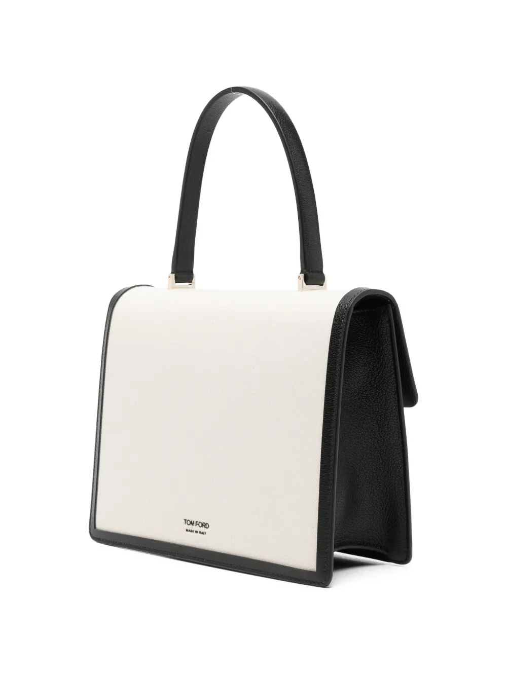 TOM FORD Kleine Aube shopper met contrasterende afwerking Beige