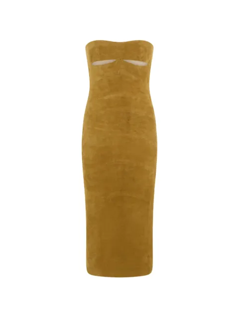 The Mannei cut-out panelled midi dress