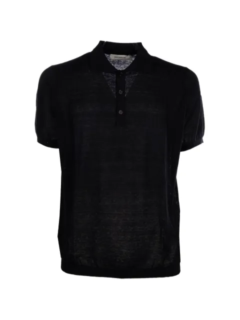 PAOLO RAGAZZINI fine-knit polo shirt