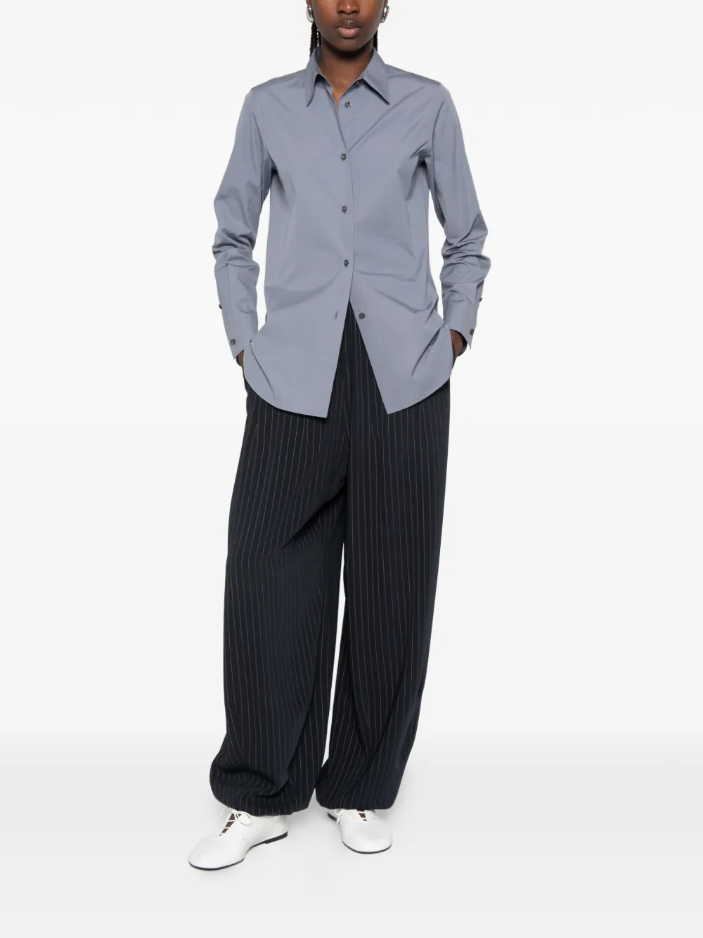 Jil Sander Overhemd Blauw