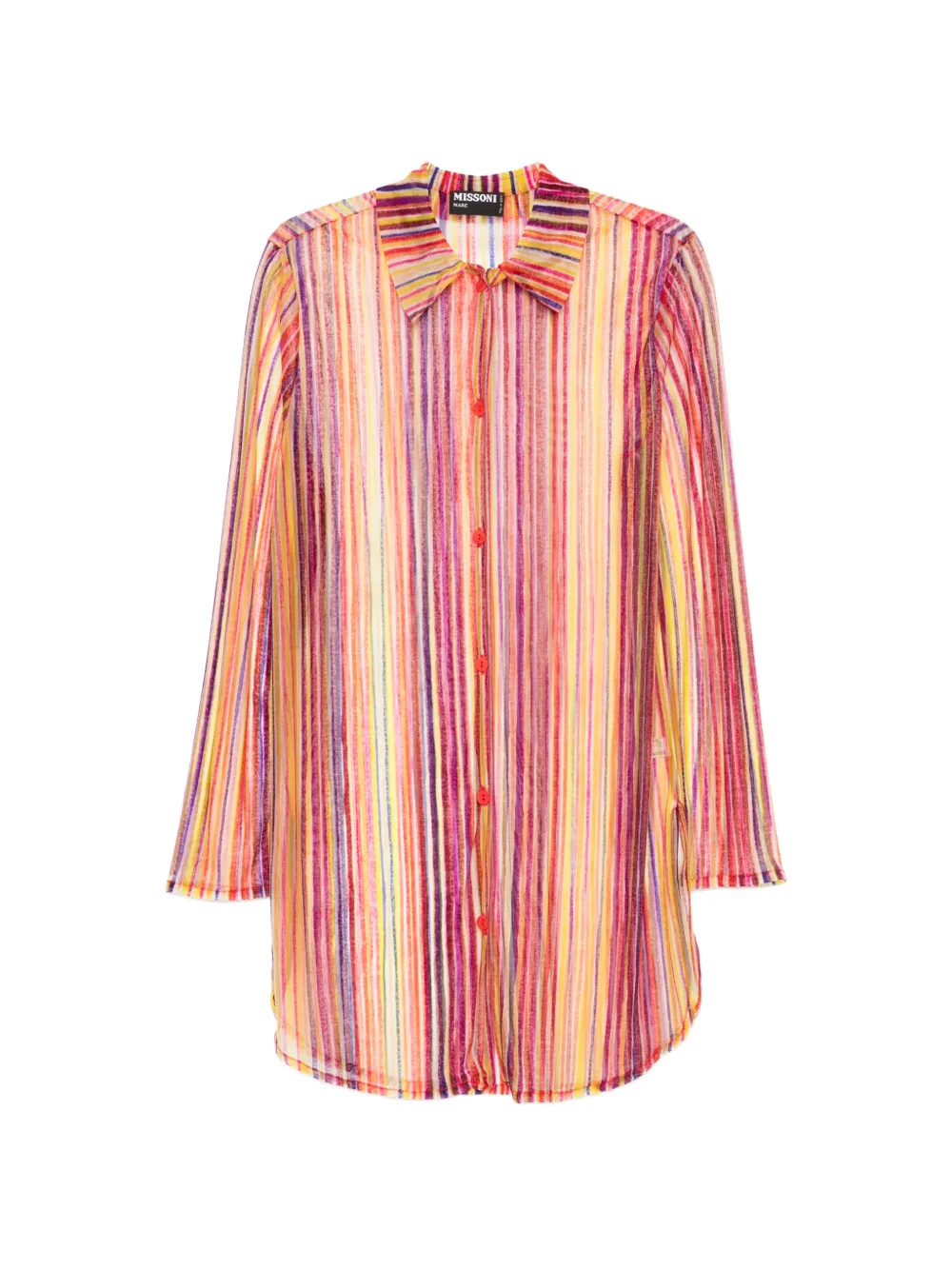 Missoni Pre-Owned 2000s striped mini dress - Rosso