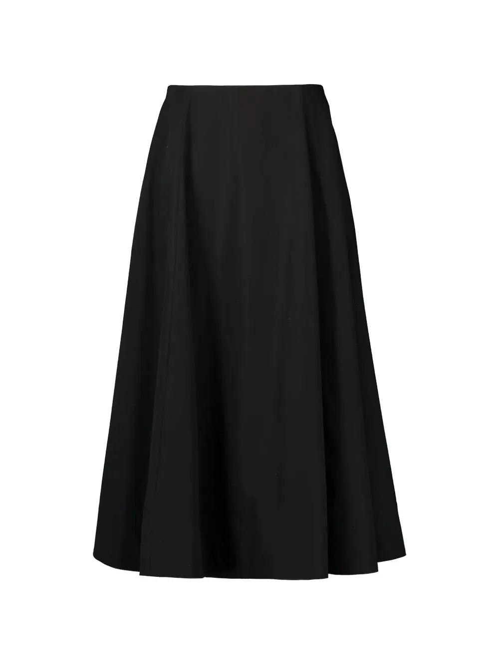 Adam Lippes Rene zip-fastening skirt - Nero