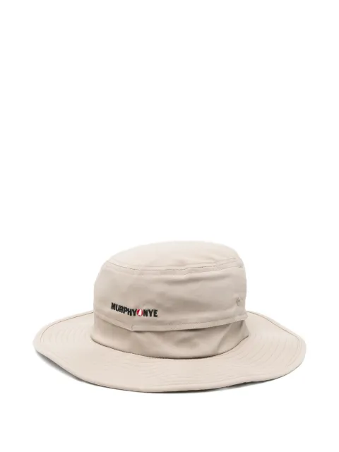 Murphy&Nye Quay logo-embroidered drawstring-fastening bucket hat
