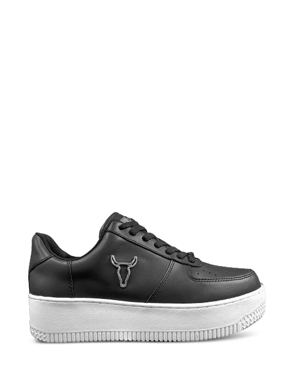 WINDSOR SMITH Sneakers met plateauzool en logodetail Zwart