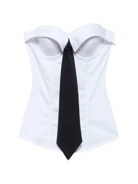 Aniye By Sandy collar-tie bustier