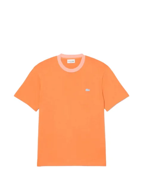 Lacoste contrast-trim T-shirt