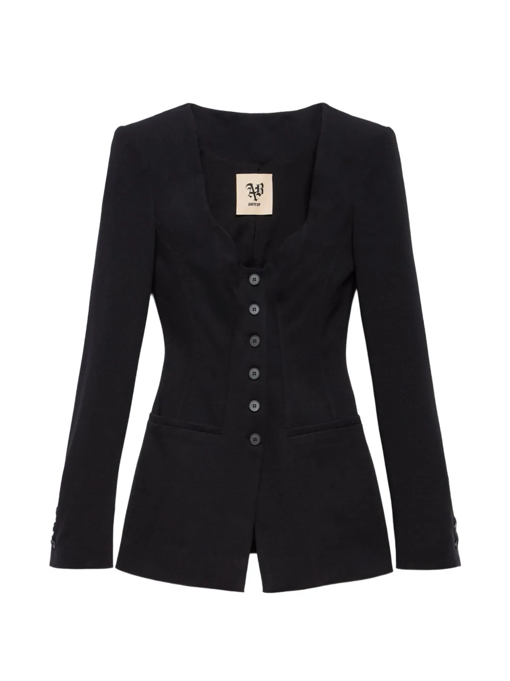 Aniye By Bustier button-fastening jacket - Nero
