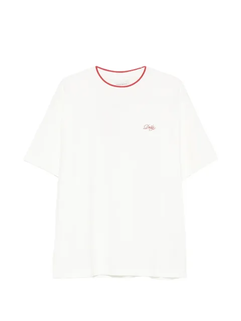 Drôle De Monsieur piped droit T-shirt