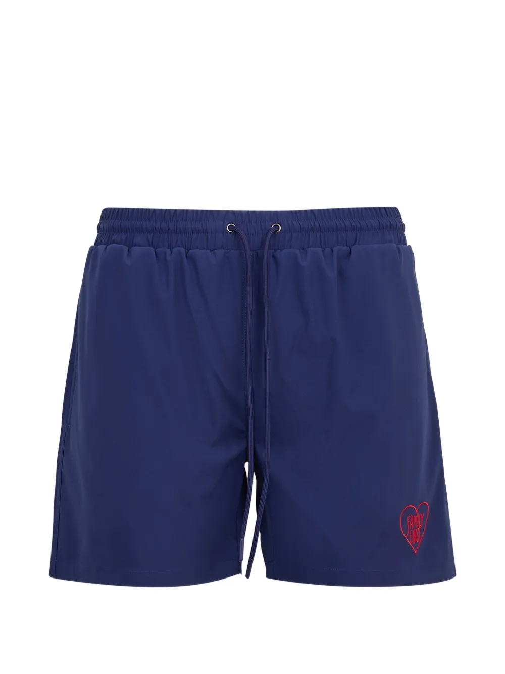 Family First logo swim shorts - Blu