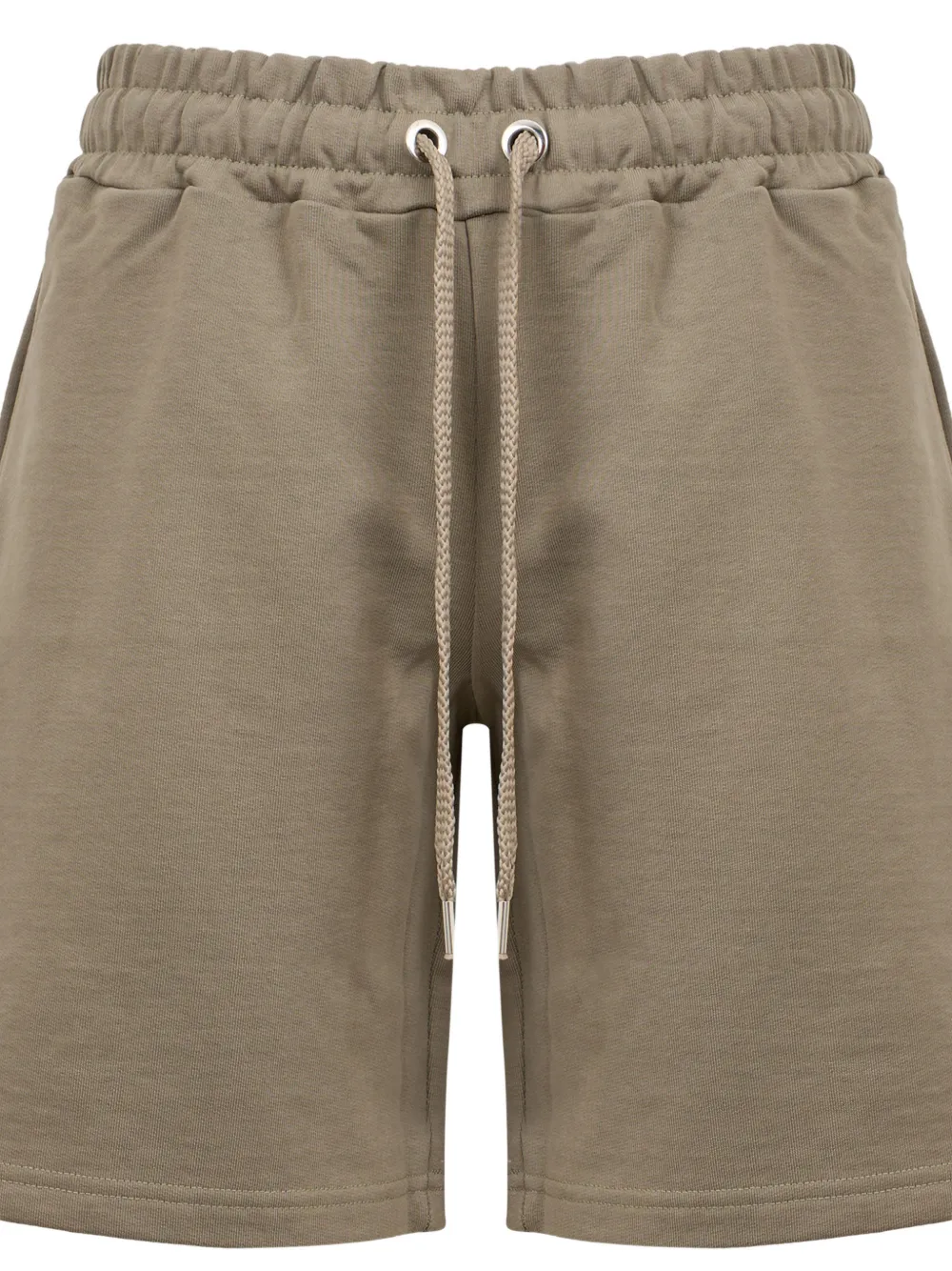 Family First Shorts met trekkoord en grafisch detail Groen