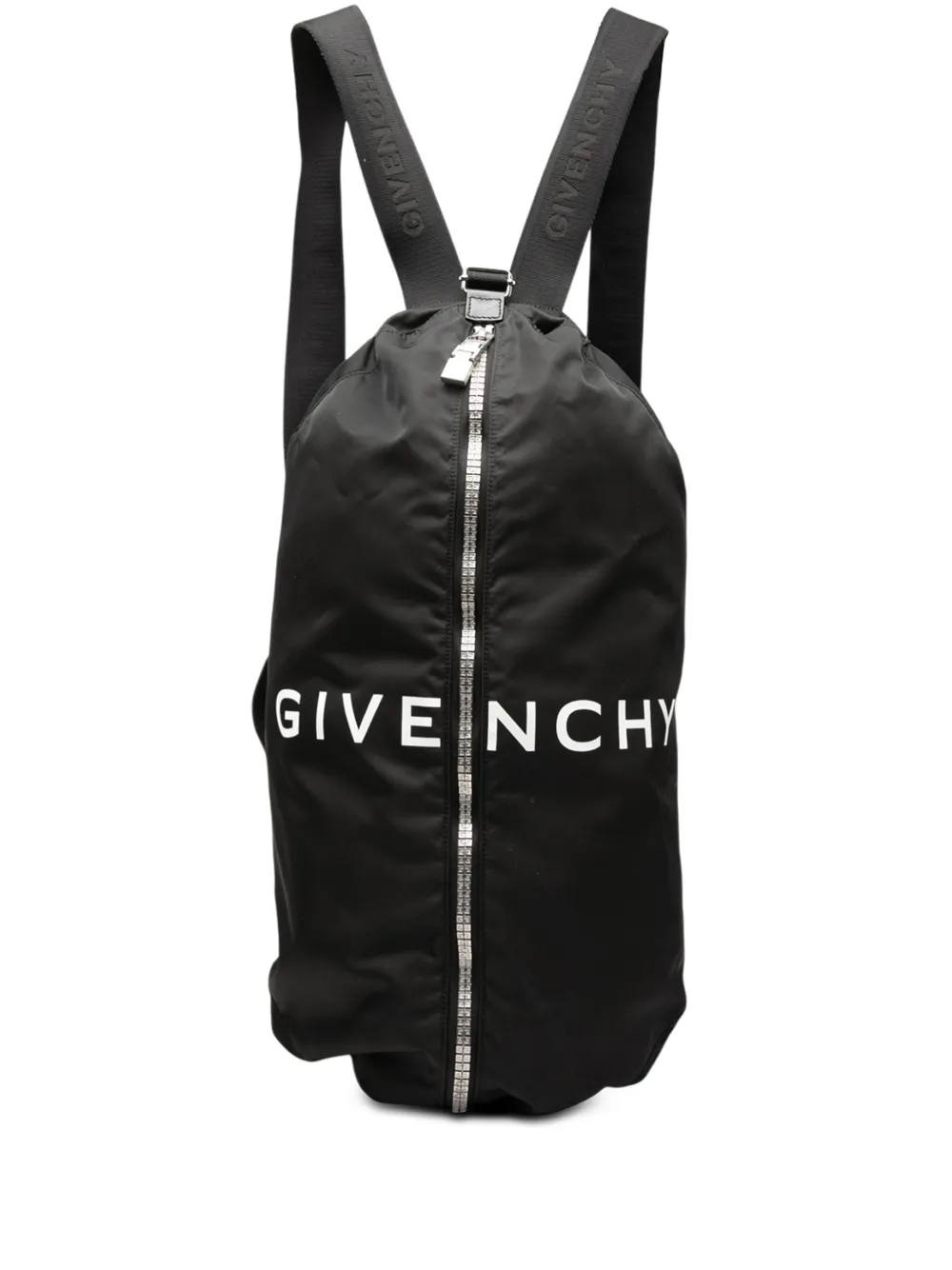 Givenchy Pre-Owned 2010-2025 Nylon G Zip Duffle backpack - Nero