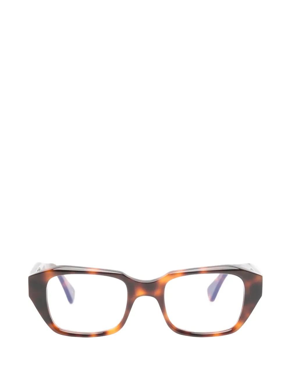 L.G.R Egypt rectangle-frame glasses - Marrone