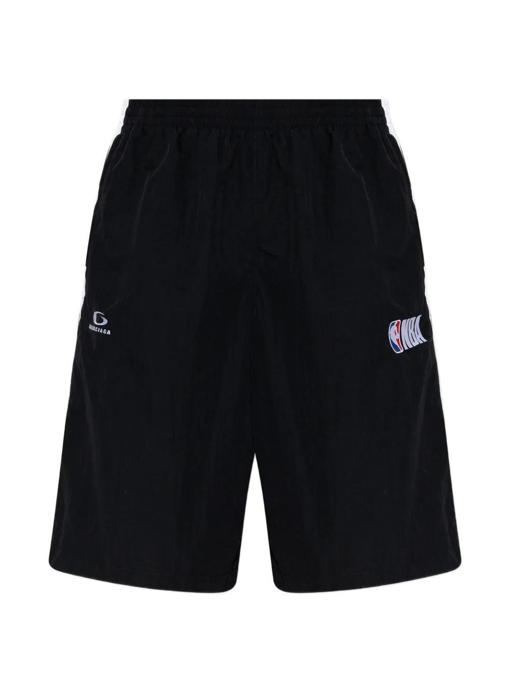 Balenciaga x NBA trainingsshorts met logo Zwart