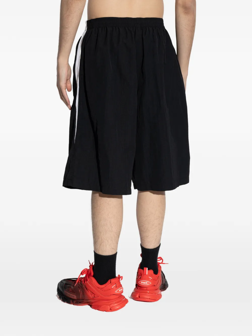 Balenciaga x NBA trainingsshorts met logo Zwart