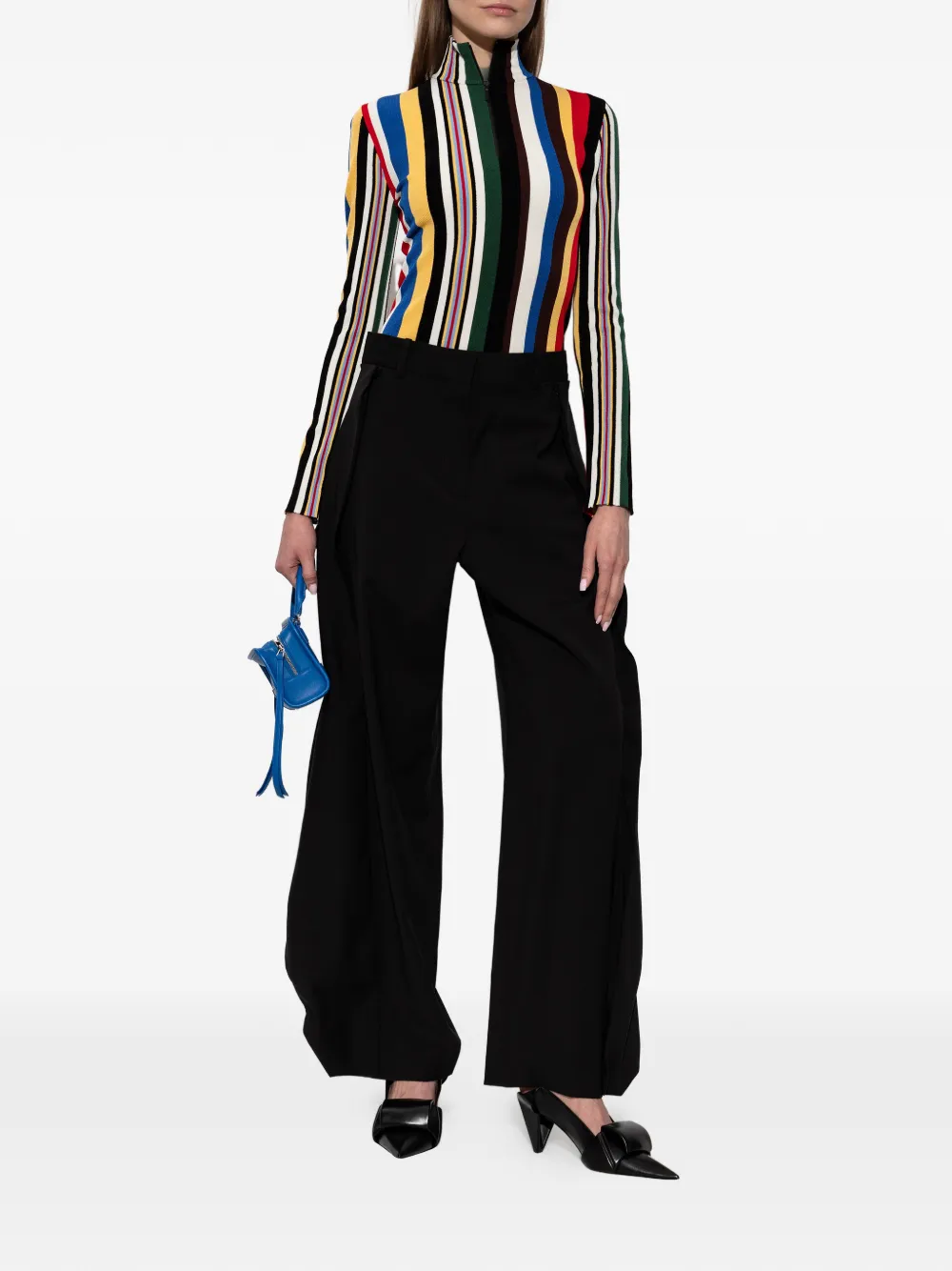  Loewe Top A Rayas - Rojo 