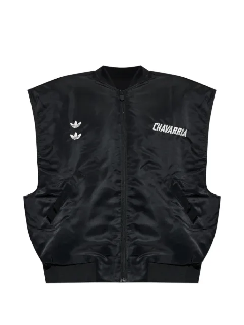 adidas Chavarria logo-embroidered reversible jacket
