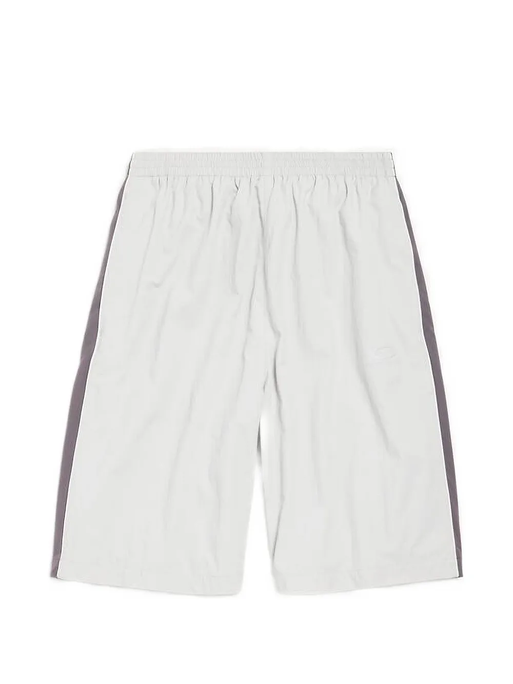 Balenciaga side stripe tracksuit shorts - Grigio