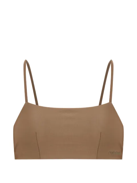 RETHINKIT STUDIOS tie-fastening bikini top