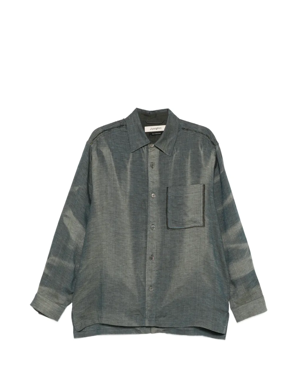 JiyongKim short-sleeve shirt - Blu