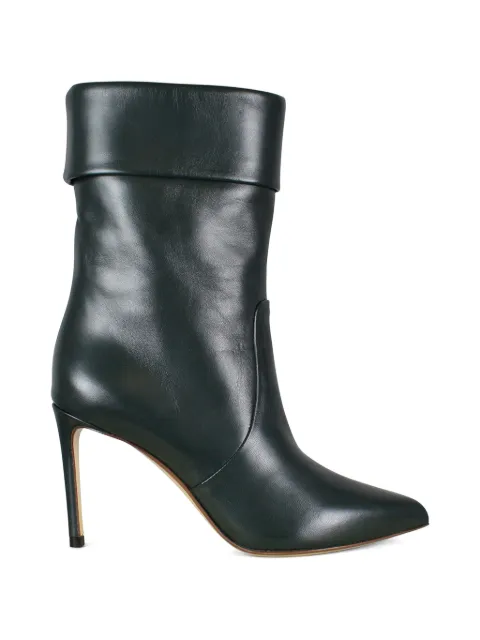 Francesco Russo pointed-toe leather boots