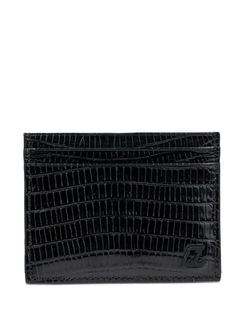 Christian Louboutin logo-detail card holder
